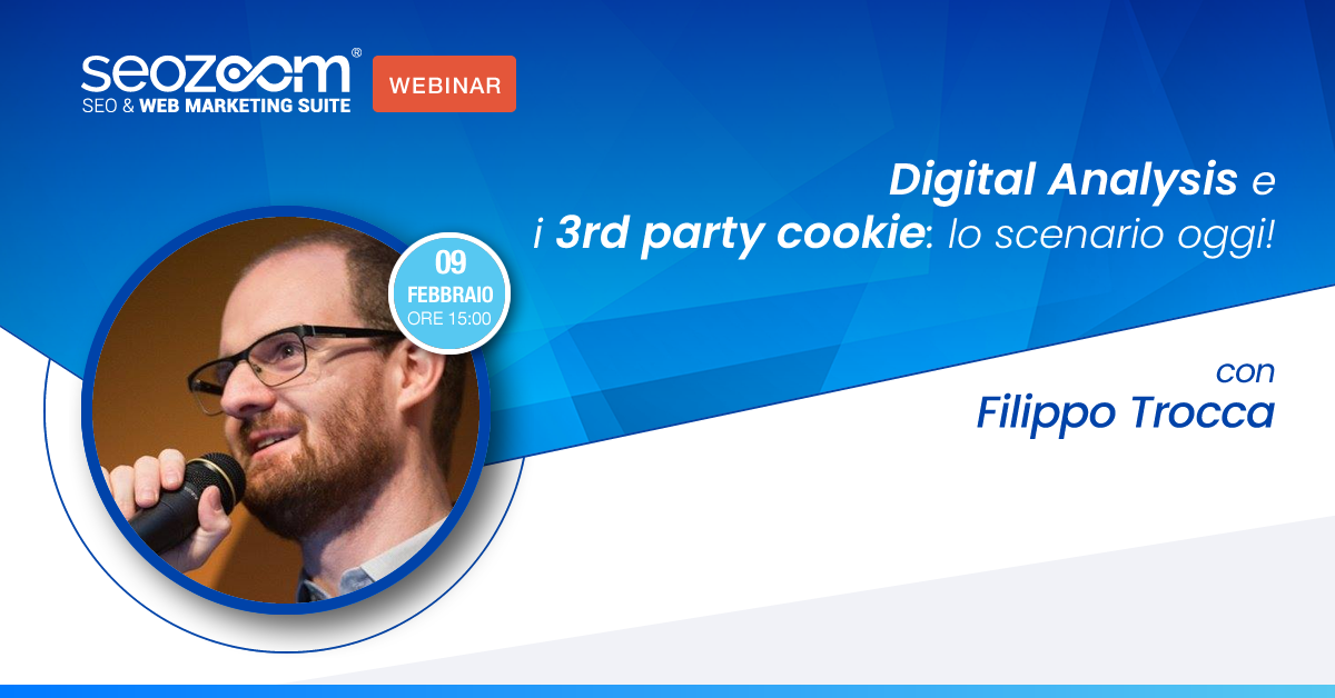 Webinar: Digital Analysis e i 3rd party cookie, lo scenario oggi
