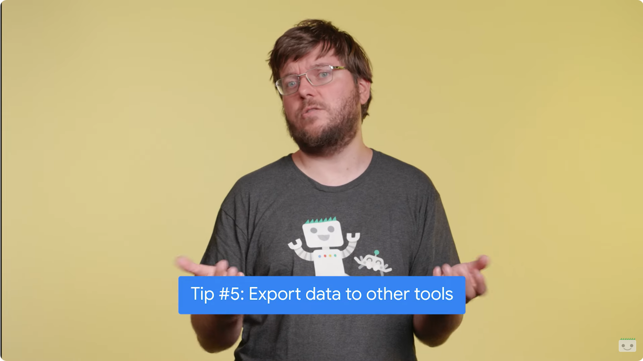 Quinto consiglio di Google: usare la GSC per esportare i dati