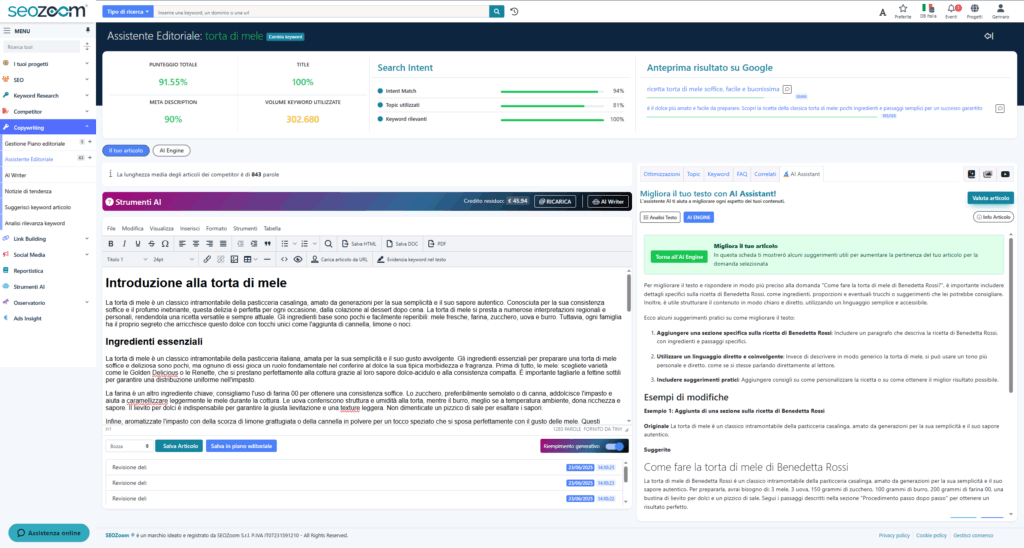 Integrazione con riempimento generativo per completare modifica