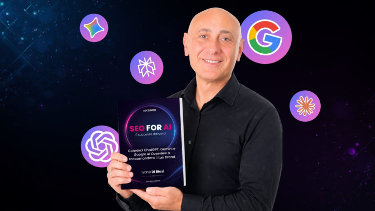 Il nuovo libro di Ivano Di Biasi spiega come far capire il tuo brand a ChatGPT, Gemini e AI Overview senza buttare via la SEO.